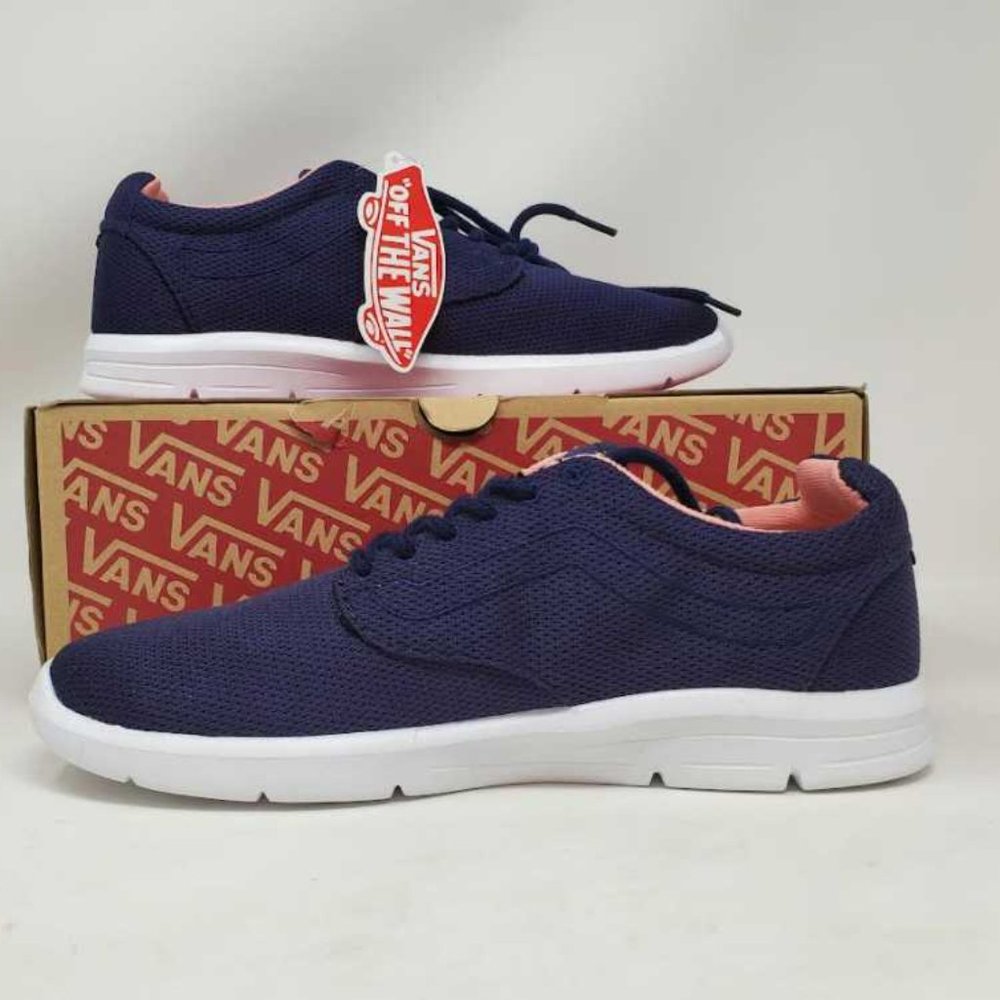 New women's 9 10 Vans Iso 1.5 mesh Eclipse Blue shoes